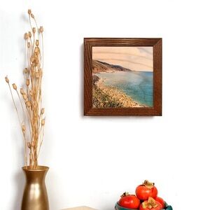 NEW Lancaster Wood Prints Malibu PCH. Spring Wall Art